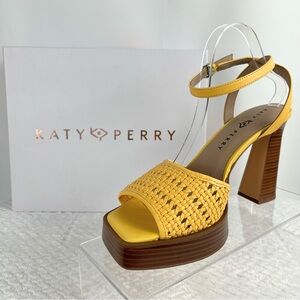 Katy Perry ‘The Steady’ Ankle Strap | Pineapple | NEW in BOX!